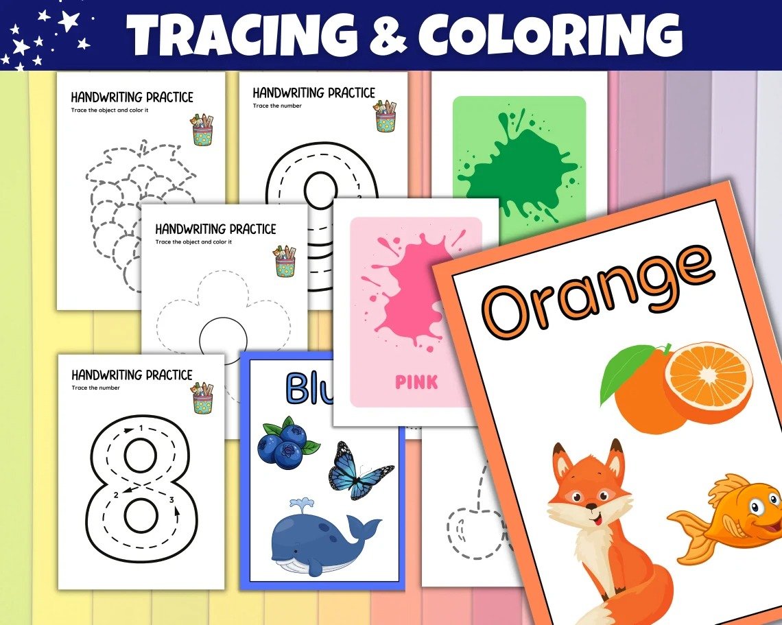 6000+ Pages Kindergarten Learning Bundle | Printable Activity Worksheets - Image 4